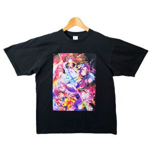 Vintage No Game No Life Zero Shirt Anime Manga TV Promo Y2k Vtg RARE